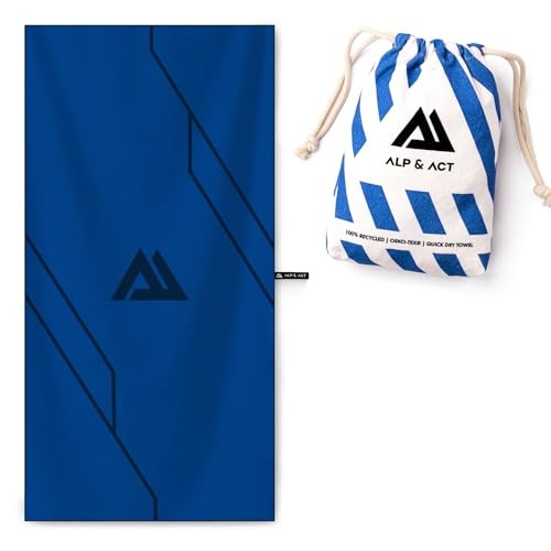 Serviette microfibre sport compacte pour randonnée et fitness