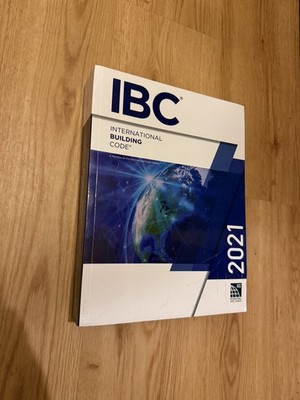 (IBC 2021) International Building Code 2021 Paperback Book - Free Shipping