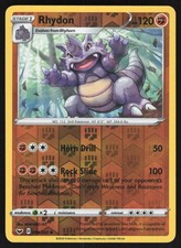 Rhydon Reverse Holo 098/202 NM SWSH01: Set Base Spada e Scudo Carta Pokemon