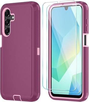 For Samsung Galaxy A17 5G Case w/3-Layer Heavy Duty Shockproof, Screen Protector