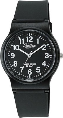 [#1 AMAZON JAPAN BESTSELLER] Citizen Q&Q Falcon Black Watch 10BAR Waterproof