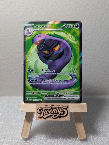 Arbok ex 185/165 Sv: Scarlet & Violet 151 Holo