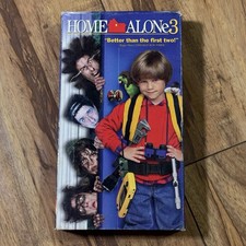 Home Alone 3 1997 VHS Raja Gosnell Family Comedy