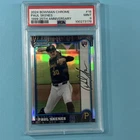 2024 Bowman Chrome Paul Skenes Rookie #BC25-18 PSA 9 Pirates