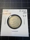 China Kwangtung 20 Cents 1929 Yr8 Silver