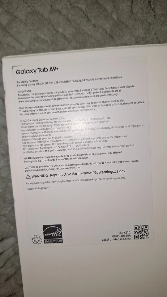 Samsung Galaxy A9 Plus Tablet 11inch - Image 4 of 4
