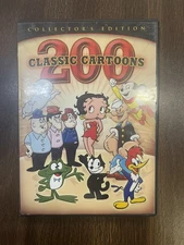 200 Classic Cartoons DVD's Collector's Edition 21 hrs 41 min, Popeye, Betty Boop