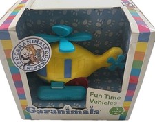 Garanimals Fun Time Vehicles Yellow Seaplane Wind up Bath Toy 3 New Sealed P30