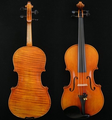 Outstanding Sounding Violin  200-y old Spruce No. W95