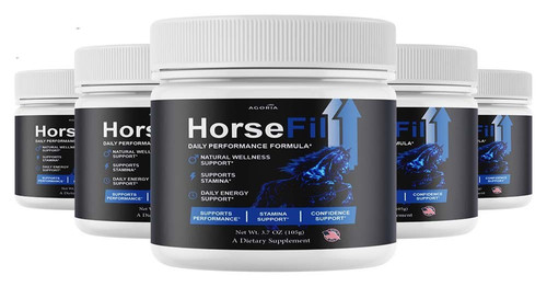(5 Pack) Horse Fil Powder Advanced Male Health Support Formula HorseFil Powder