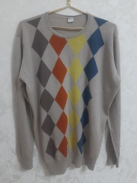 Men M.John Sweater Multicolor Wool 42 / XL / 50