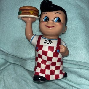 Vintage Big Boy Coin Bank 8”