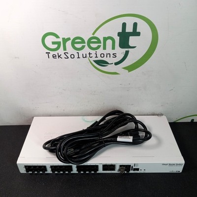 MikroTik CRS328-4C-20S-4S+RM Managed Smart Switch w Power Cords