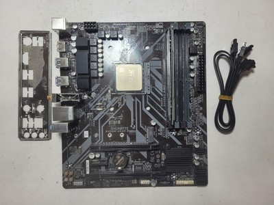 Gigabyte B450M DS3H WIFI Motherboard Ryzen 7 1700, 8GB RAM, IO Shield #1303