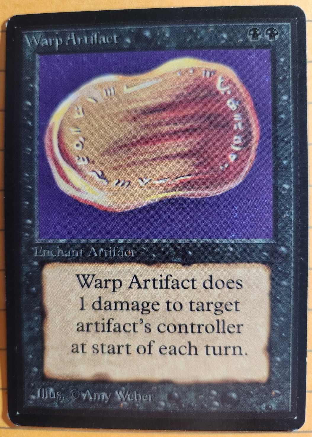 MTG - 1993 - Beta - Warp Artifact - Light Play