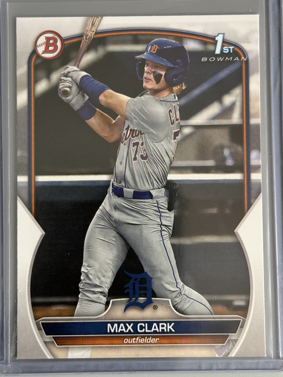 2023 Bowman Draft - Max Clark #BD-76 (RC)
