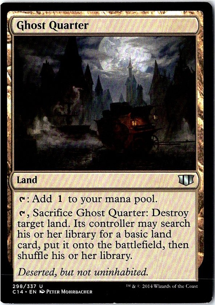 Ghost Quarter 298 Commander 2014