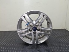 FORD GALAXY MK3 06-14 7JX17" 5 SPOKE ALLOY WHEEL SILVER AM2J-1007-AA 2237373