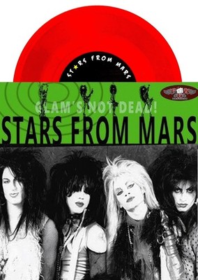 Stars From Mars 45 Record Glam Rock Red Vinyl