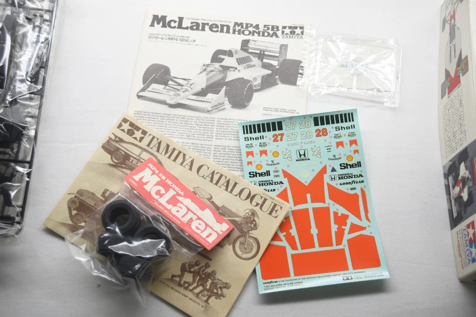 Kit Da Costruire Tamiya 1/20 McLaren MP4/5 B Honda AYRTON SENNA 🇧🇷 - Immagine 3 di 4