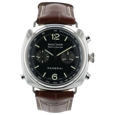 Panerai Radiomir Rattrapante Black Dial Stainless Steel 45mm Automatic PAM00214