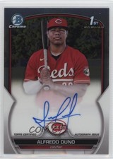 2023 Bowman Chrome Prospect Auto Alfredo Duno #CPA-ADU Auto 4k8