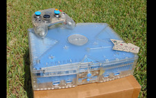 ❤️ ⚜🧿   KING BLUE Crystal Edition Original Xbox Console✨ ALL WORKING ✨ ❤️✨ ❤️