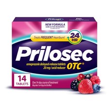 Prilosec OTC, Omeprazole Delayed Release 20mg, Acid Reducer, Treats Frequent Hea