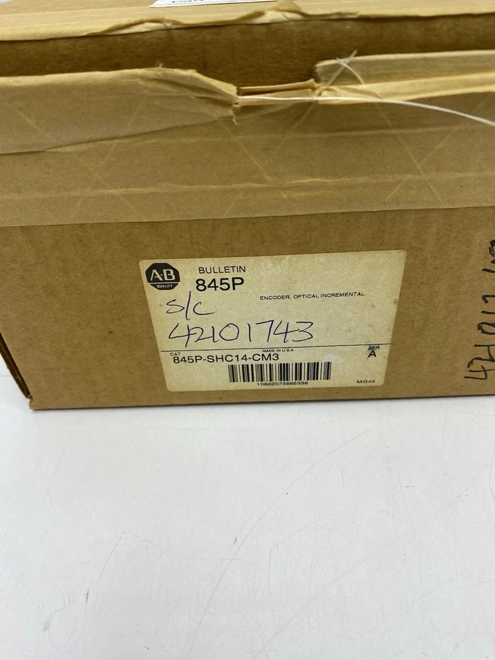 Allen Bradley 845P-SHC14-CM3 Encoder, Optical Incremental - Image 3 of 4