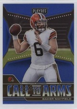 2021 Panini Playoff Call to Arms Blue Prizm Baker Mayfield #CA-BMA 0u9w