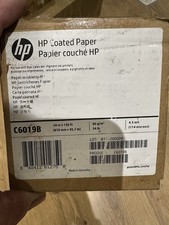 Genuine HP C6019B Coated Paper Roll 24" x 150ft (90gsm)