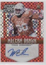 2015 Panini Prizm Collegiate Draft Picks Red Power Malcom Brown #217 Auto k5n