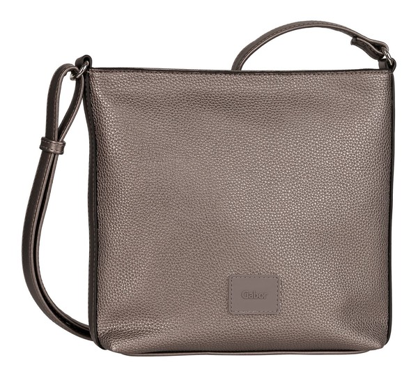 Gabor Elfie Cross Bag M UmhäNgetasche Schultertasche Tasche Old Silver Grau Neu-image