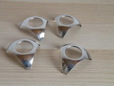 4 x MERIDIONAL DESIGN EIERBECHER INOX 18/8