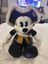 Mickey Mouse The Main Attraction Pirates of the Caribbean Plush Disney 2/12 16"