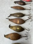 Lot Of 33 Antique Homemade Fishing Lure Spoons - Great For Any Collection!!! — photo 5