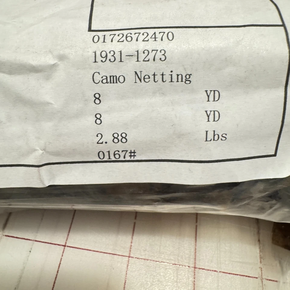 Rede de camuflagem militar digital cortável rede de camuflagem acampamento caça 8 jardas 59"W - Imagem 3 de 4