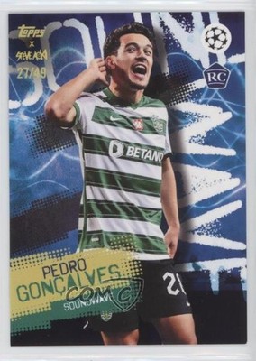 2021 Football Festival by Steve Aoki Soundwave Blue 27/49 Pedro Goncalves 0su2