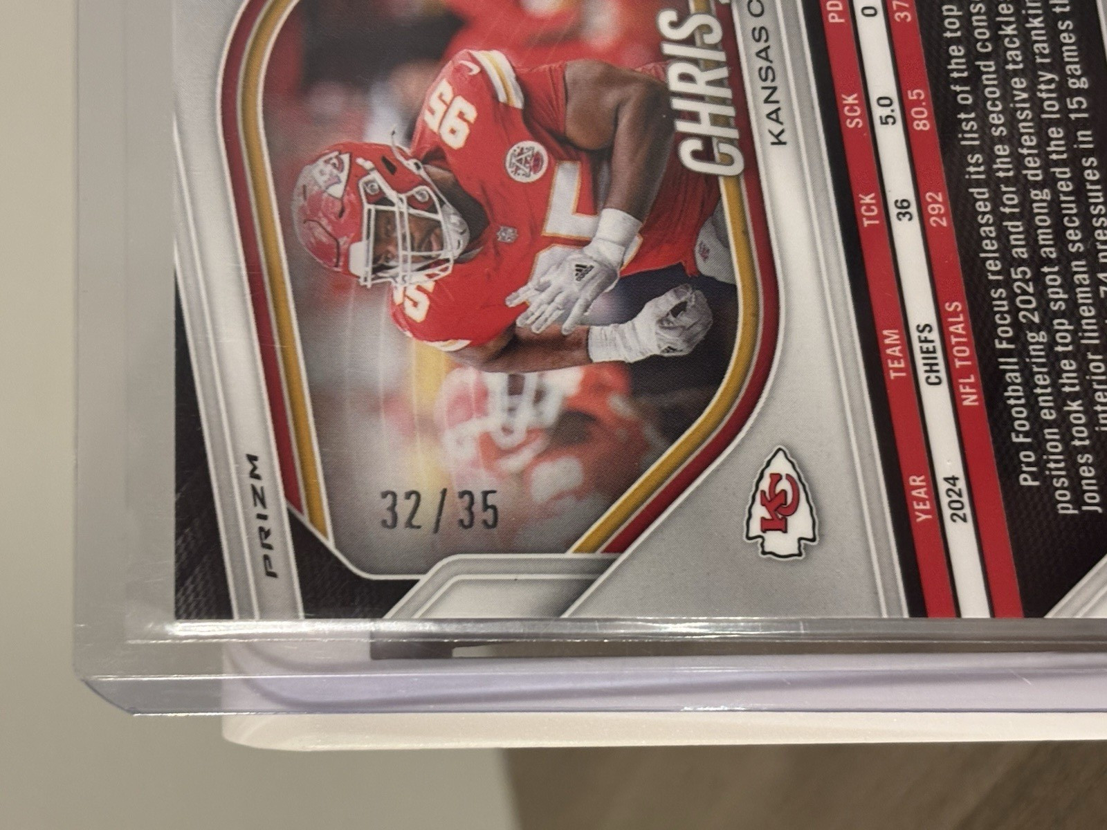 Kansas City Chiefs Lot - Mahomes Finest Xfractor - Xavier Worthy - Rookies/Autos view 6