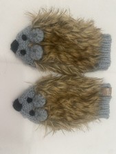 PBK Kids Gloves Hedgehog porcupine Snow Chilren Toddlers Pottery Barn Kids