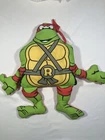 1990 Teenage Mutant Ninja Turtles Raphael Pillow Pal TMNT Vintage Stuffed Animal