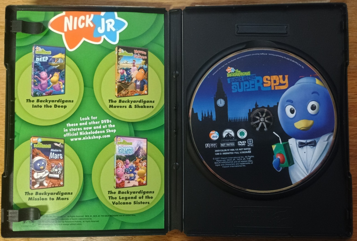 The Backyardigans: Super Secret Super Spy (DVD) Tested 97368519749