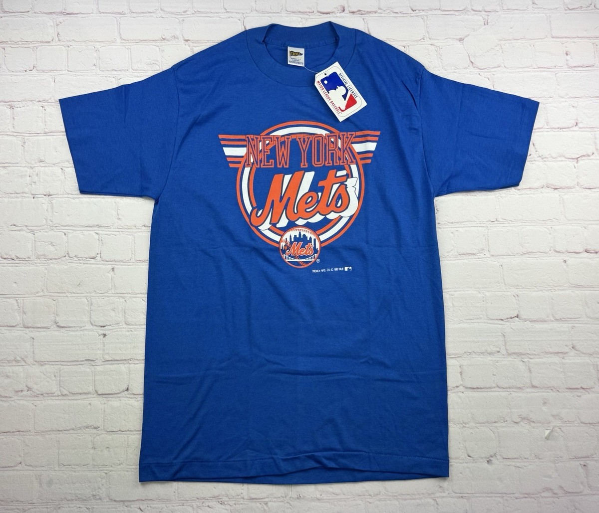 NWT Vintage 1987 New York Mets Shirt Mens - M/Large MLB
