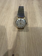 Saphira 17 Rubis Herrenarmbanduhr – Handaufzug – Goldfarben – 1960er Jahre