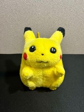 Pokémon Pikachu Plush Toy Early Retro TOMY 8" used, squeaks, collectible