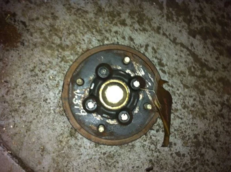 85-91 Subaru XT Frenos Traseros 4 Cilindros Tambor 2x2 Turbo Rotor Foto 4 de 4