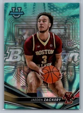 Jaeden Zackery 2022-23 Bowman University Best Aqua Lava Refractor /199 #35