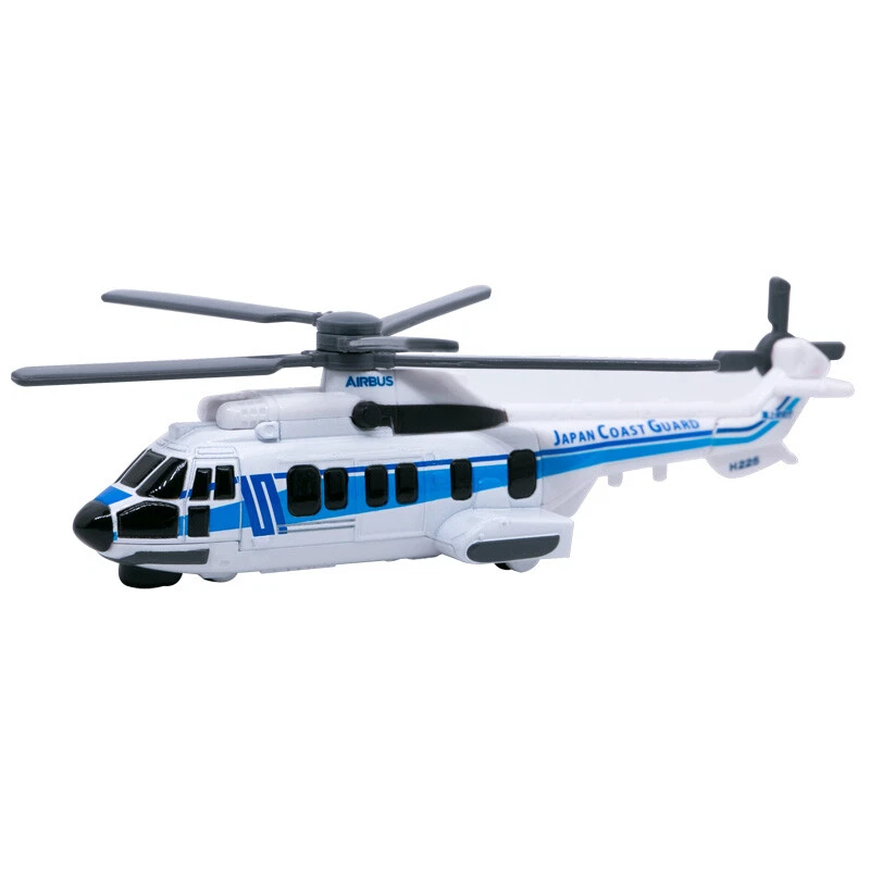 Takara Tomy Tomica 137 Japan Coast Guard Super Puma H225 Long Helicopt Toy New - Image 2 of 4