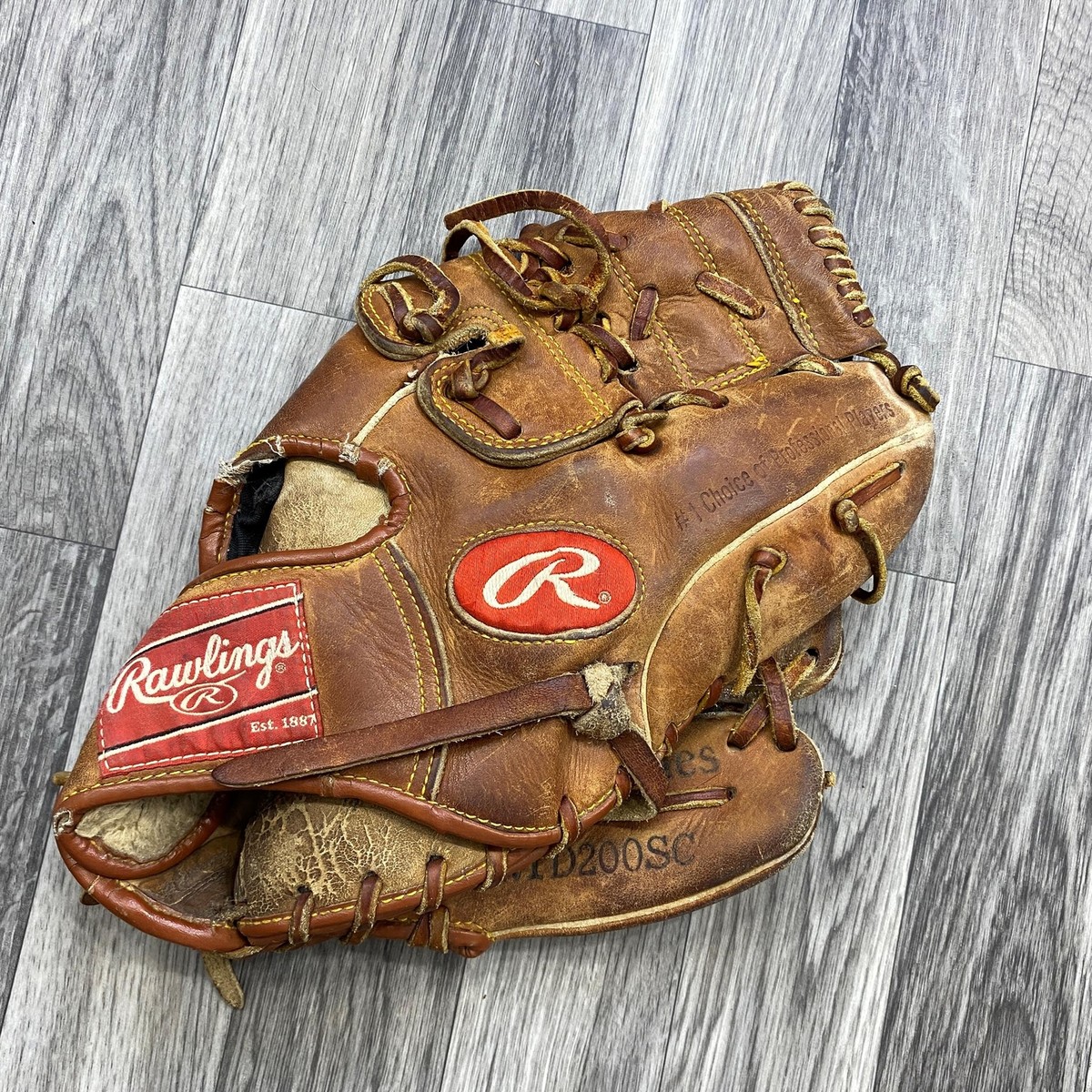 RAWLINGS RTD 200SC Special Edition Right Hand Throw Brown Leather