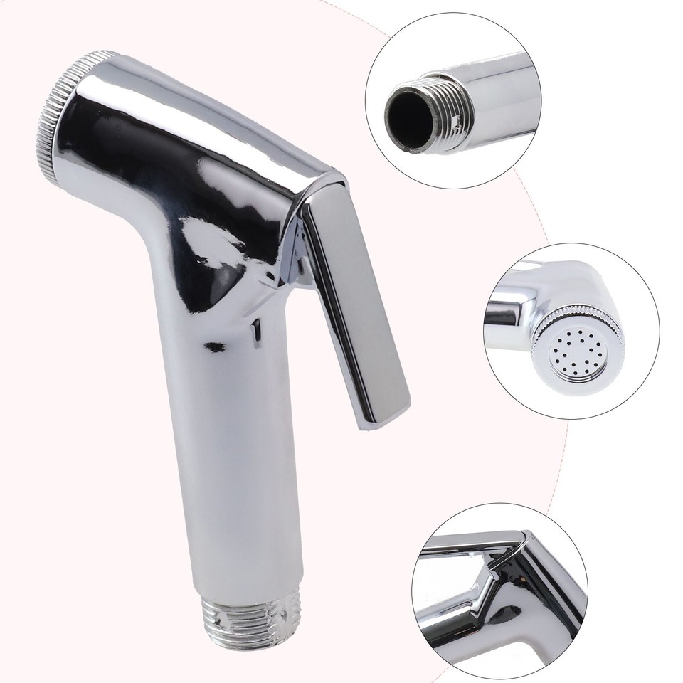 Hand Sprayer Kit Bidet Douche Toilet Spray Shattaf Shower Head Hose